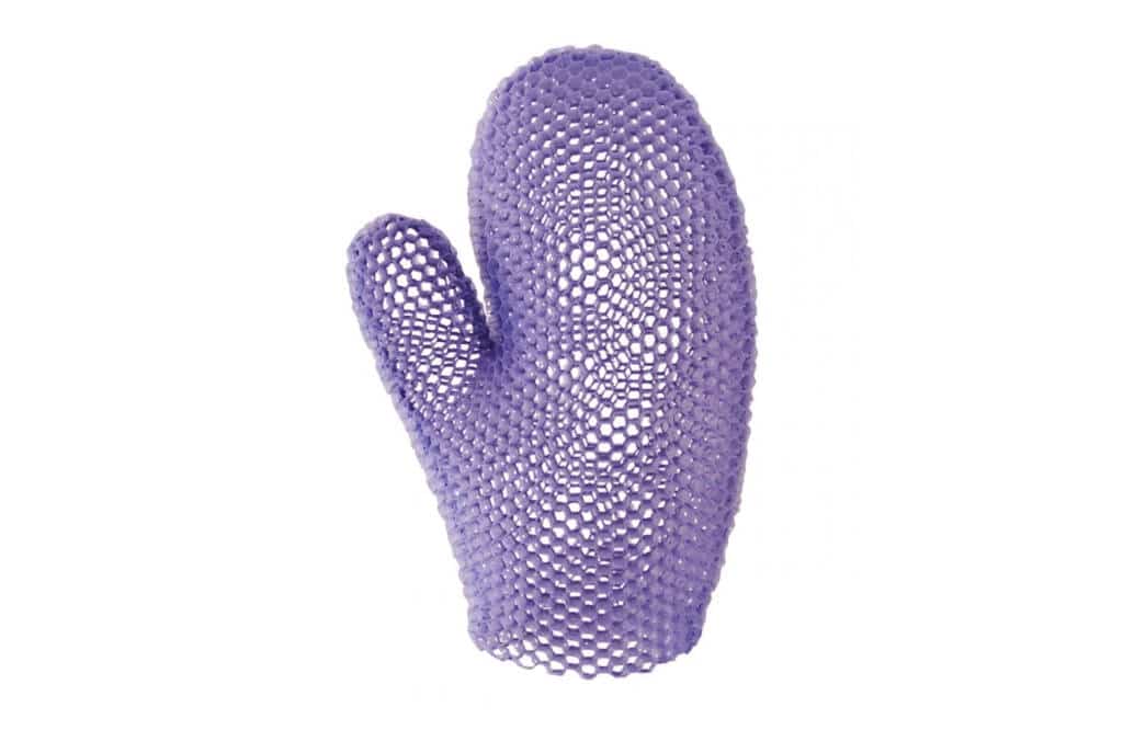 Stimulate Bath Mitt Purple